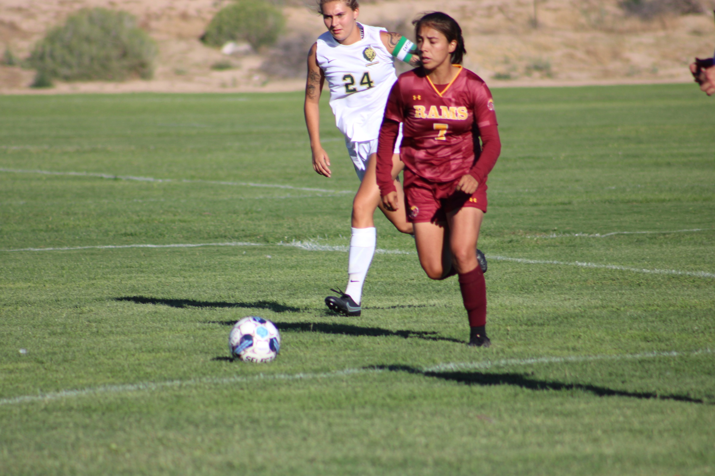 Women's Soccer Dominates in First Win
