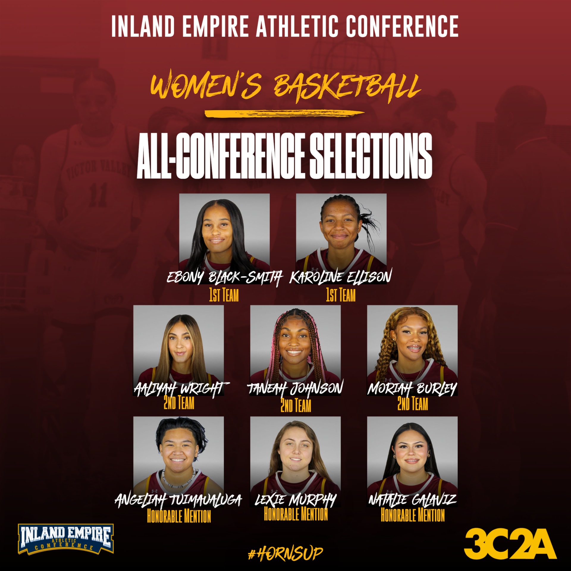 Eight Lady Rams Earn All-Conference Honors